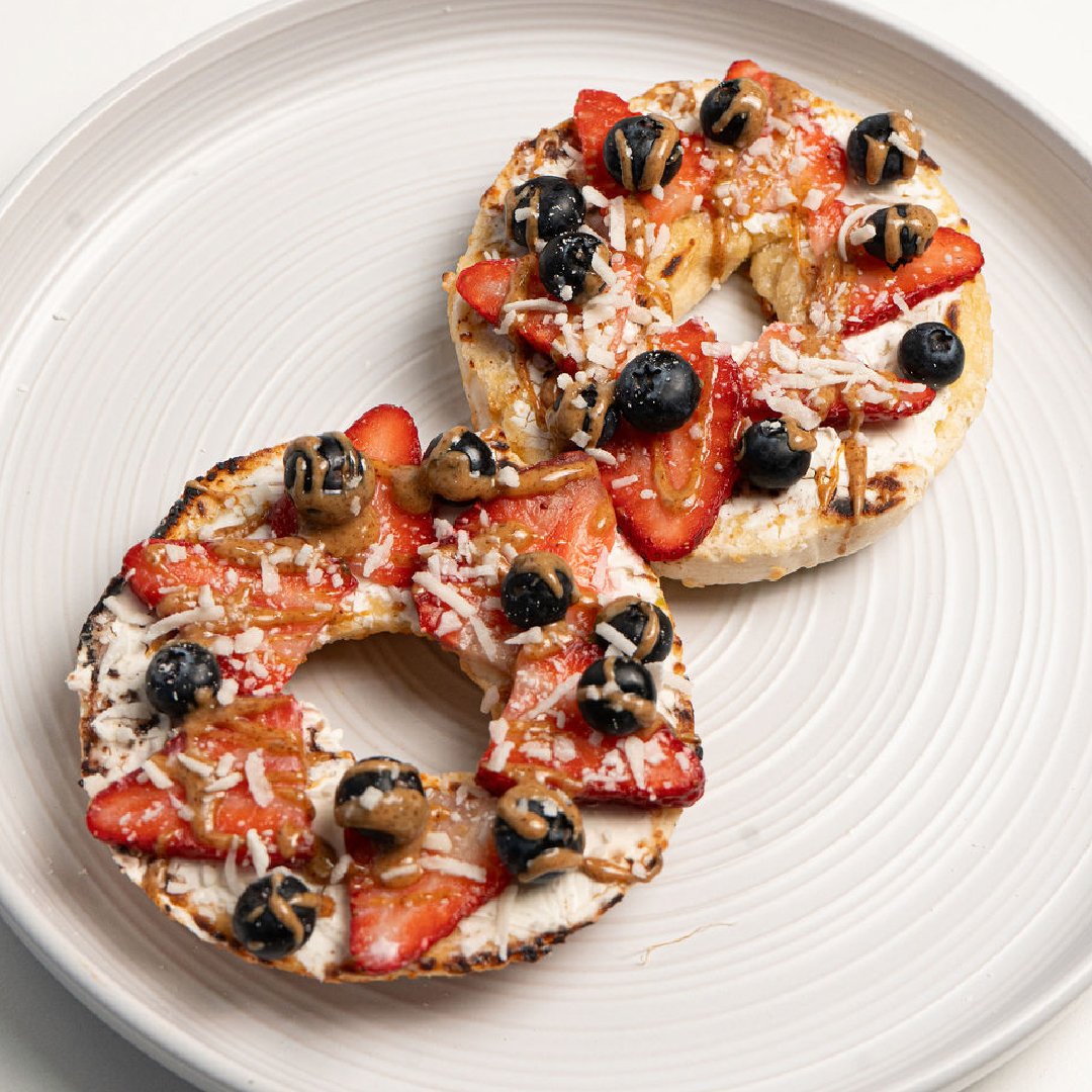 HEALTHY KASA _Bagel de Frutas