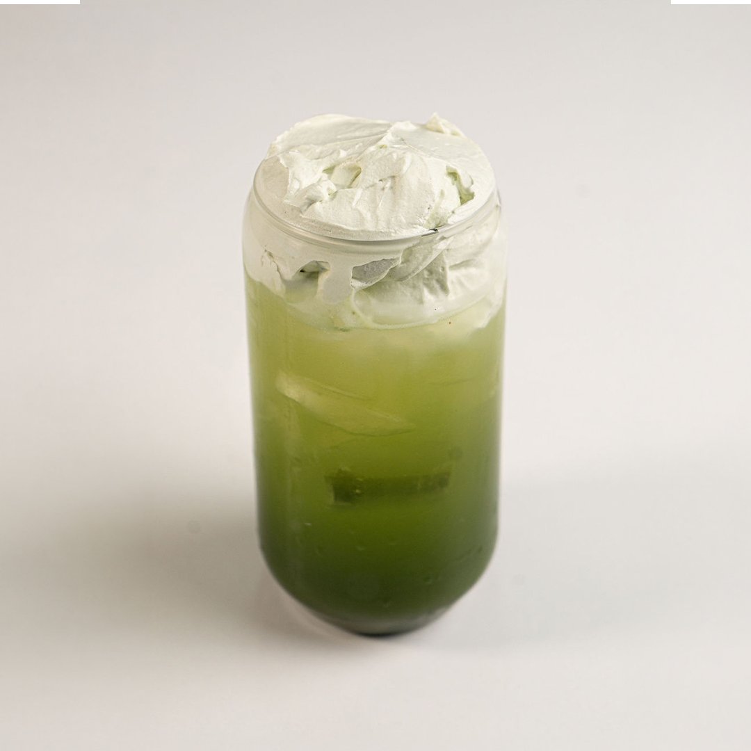 HEALTHY KASA _Coconut Matcha Cold Foam